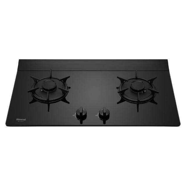 【林內】檯面式彩焱玻璃雙口爐 RB-L2610G(原廠安裝)