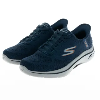 【SKECHERS】男鞋 健走系列 健走鞋 瞬穿舒適科技 GO WALK ARCH FIT 2.0(216601NVOR)
