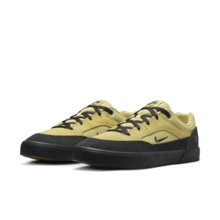 【NIKE 耐吉】運動鞋 休閒鞋 滑板鞋 入門款 男鞋 NIKE SB MALOR TE 黑 金黃 麂皮 復古 緩震(HF3066700)