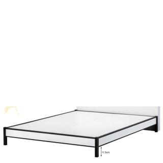 【AS 雅司設計】AS雅司-甘舒純白色5尺床底-152*194*26cm