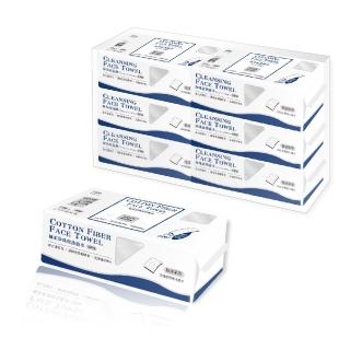 【Lumina 露蜜】6入珍珠紋洗臉巾大胖包420張(耐用不掉絮/乾濕兩用/純棉親膚/潔顏卸妝/一次性免洗)