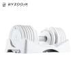 【BYZOOM FITNESS】Pure Series 27.5lb / 約12.4kg 10段重量可調式啞鈴 白/黑二色 單入(BZ-QCD-27.5LB)