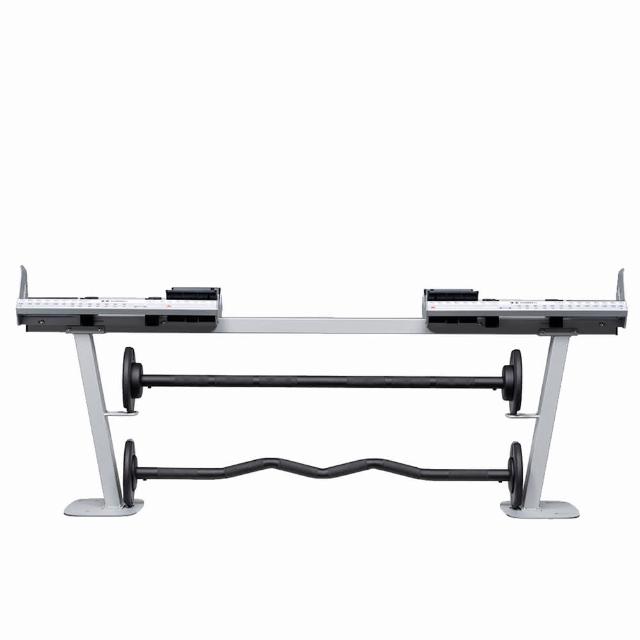 【BYZOOM FITNESS】Pure Series 可調式槓鈴轉換架 140LB/約63.5kg for 75lb啞鈴-黑(BZ-WR-B-75)