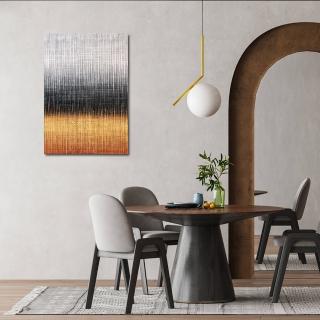 【御畫房】當代國家級展覽畫家 抽象系列手繪油畫70×100cm(DB-027)