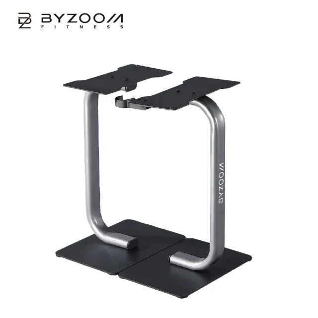 【BYZOOM FITNESS】Pure Series 12.5/25/27.5lb 可調式啞鈴專用啞鈴架 白/黑二色(BZ-PST-12.5/25/27.5)