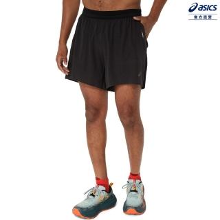 【asics 亞瑟士】平織短褲 男款 FUJITRAIL 海外版型 跑步下著(2011D268-001)