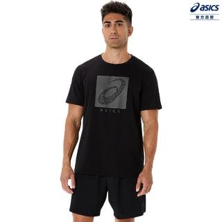 【asics 亞瑟士】短袖上衣 男款 海外版型 訓練上衣(2031E975-001)