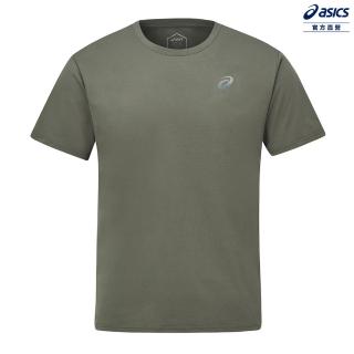 【asics 亞瑟士】短袖上衣 男女中性款 石墨烯 亞洲版型 訓練上衣(2033B960-300)