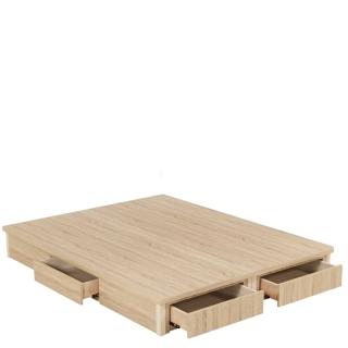 【AS 雅司設計】AS雅司-尼肯6尺床底-182*188*25.5cm-三色可選