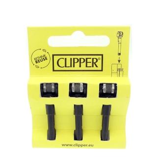 【Clipper】西班牙品牌-CLIPPER打火機專用替換機芯套件(3卡入)