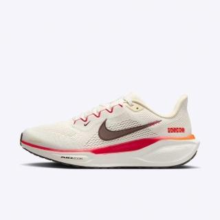 【NIKE 耐吉】W AIR ZOOM PEGASUS 41 女 慢跑鞋 運動鞋 小飛馬-米紅橘(HV5985101)