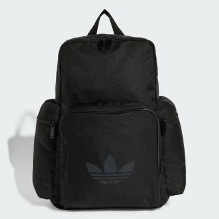 【adidas 愛迪達】後揹包 運動包 書包 大容量 ADICOLOR BP 黑 JD5522