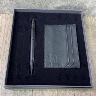 【PARKER】派克 新IM系列 理性黑原子筆卡夾禮盒(IM)