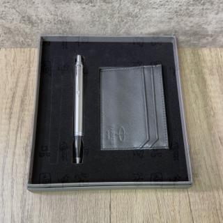 【PARKER】派克 新IM系列 鋼桿白夾原子筆卡夾禮盒(IM)