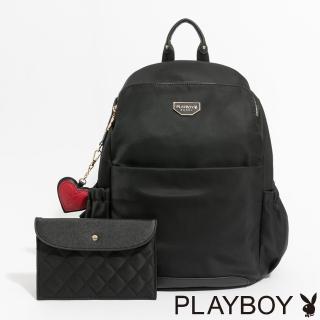 【PLAYBOY】大後背包 Stance系列(黑色)
