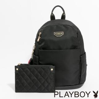 【PLAYBOY】後背包 Stance系列(黑色)