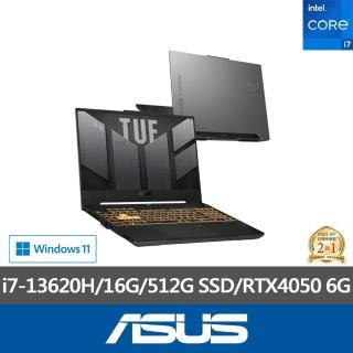 【ASUS 華碩】升級32G組★15.6吋i7 RTX4050電競筆電(TUF Gaming FX507VU/i7-13620H/16G/512G/RTX4050/W11)