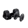 【BYZOOM FITNESS】Pure Series 50lb/約22.6kg 5段重量可調式啞鈴 白/黑二色 雙入(BZ-QCD-50LB)
