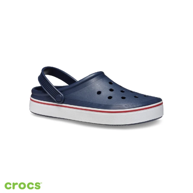 CrocsCrocs 中性鞋 平板洞洞鞋克駱格(208371-410)