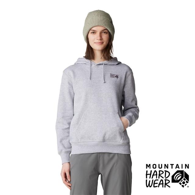 【Mountain Hardwear】MHW Logo Pullover Hoody LOGO標誌連帽長袖上衣 女款 灰色 #2100591