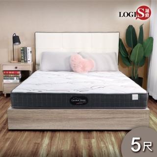 【LOGIS】瑞恩5尺彈簧床 標準雙人床(壓縮卷包床 捲包床)