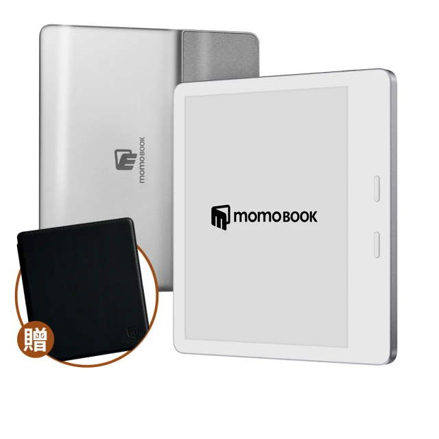 momoBOOK 7吋 電子書閱讀器/電子閱讀器_早鳥優惠預購方案(現折↘$1580+買就贈黑色保護套)