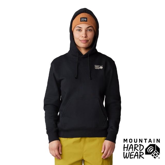 【Mountain Hardwear】MHW Logo Pullover Hoody LOGO標誌連帽長袖上衣 女款 黑色 #2100591