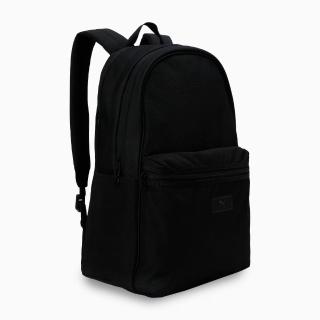 【PUMA】後揹包 運動包 書包 旅行包 大容量 ESSENTIALS 黑 09112601