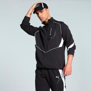 【PUMA】外套 男 運動立領外套 歐規 BMW MMS 黑 63061601
