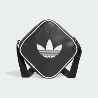 【adidas 愛迪達】腰包 斜揹包 運動小包 三葉草 AC D BAG 黑 JD5550