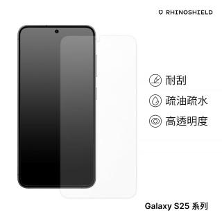 【RHINOSHIELD 犀牛盾】Samsung Galaxy S25/S25+/S25 Ultra 9H 3D滿版玻璃保護貼(3D曲面滿版)