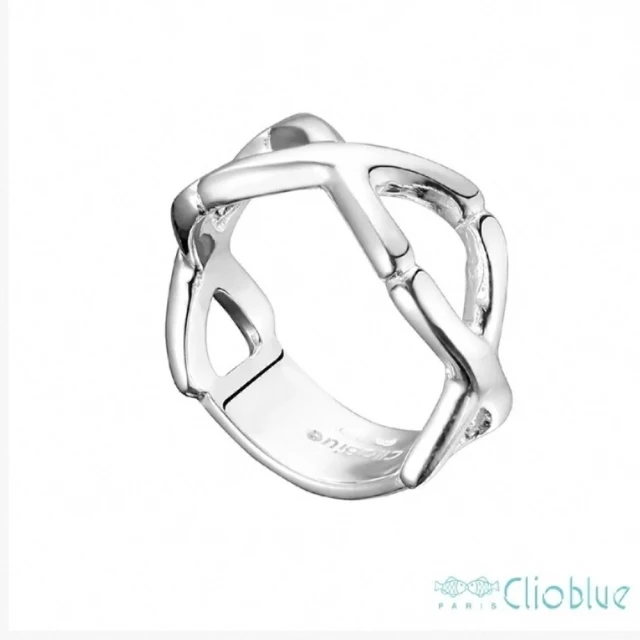 CLIO BLUECLIO BLUE 普普風小魚純銀戒-925純銀 情人節禮物 雙魚(法國巴黎品牌/925純銀)