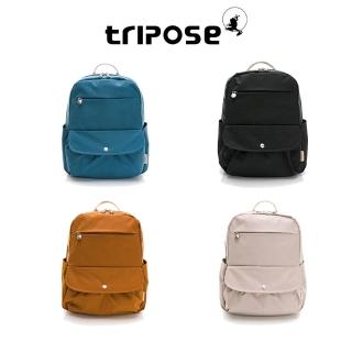 【tripose】DIAZ微皺尼龍輕量抓皺多口袋後揹包(多色/2025新色上市)