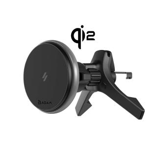 【ADAM 亞果元素】CQ2 Qi2 15W旗艦版車用磁吸充電器(支援Qi2最高15W)