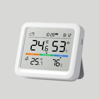 【SwitchBot】Meter Pro 溫溼度感測器(溫溼度感/桌上時鐘/環境感測器)