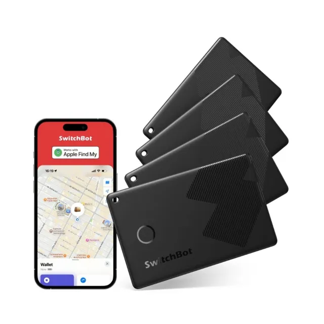 【SwitchBot】Wallet Finder Card 輕薄防丟卡(防丟卡/遺失物辨識/追蹤卡/AirTag)