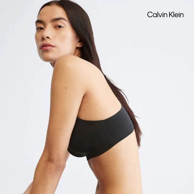 【CALVIN KLEIN】官方旗艦館 CK BONDED FLEX 薄墊無鋼圈胸罩_黑色