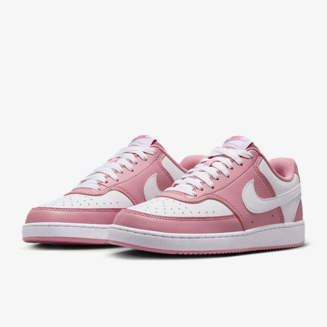 NIKE 耐吉 休閒鞋 女鞋 運動鞋 W COURT VISION LO NN 白粉 DH3158-603(3W5774)