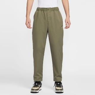 【NIKE 耐吉】長褲 男 休閒褲 窄管長褲 AS M NK CLUB WVN TAPER PANT 綠 HJ1998-222(3L6171)