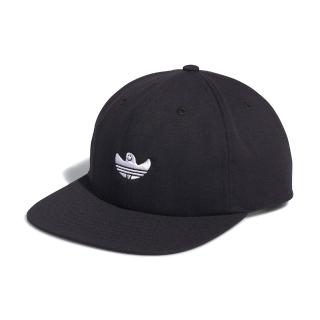 【adidas 愛迪達】Shmoo Hat 黑色 運動 休閒 可調式 老帽 運動帽 遮陽帽 三葉草 鴨舌帽 棒球帽 IZ1958
