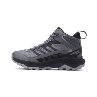 【MERRELL】SPEED STRIKE 2 MID GORE-TEX 防潑水戶外鞋 鐵灰 男鞋 ML037821