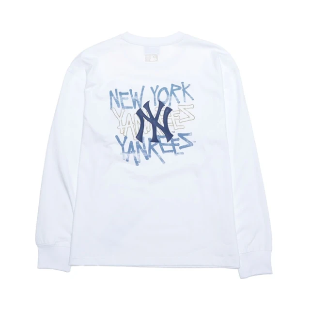 MLB 背後大Logo長袖大學T 波士頓紅襪隊(3ATSB0