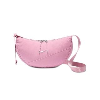 【NIKE 耐吉】Aura Crescent Crossbody 粉色 月形 斜揹包 休閒包 側揹包 HQ4370-699