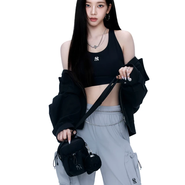 MLBMLB 斜背包 肩背包 紐約洋基隊(3ACRA015N-50BKS)