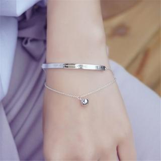 【PS Mall】精緻簡約雙層英文字母手鍊 3入(G2063)