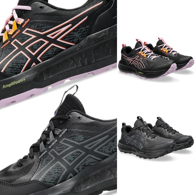 【asics 亞瑟士】GEL-SONOMA 8 GTX 女款 越野 慢跑鞋 防水(1012B770-001-002 黑灰 黑粉 亞瑟膠 GORE-TEX)