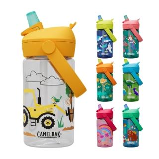 【CAMELBAK】400ml Flip Straw 兒童吸管運動水瓶RENEW
