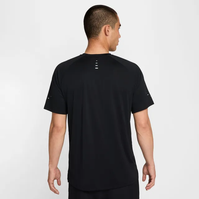 【NIKE 耐吉】短袖上衣 男 訓練 慢跑 AS M NK DFADV STRIDE SS TOP 黑 HV5204-010