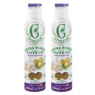 【Guillen】特級初榨蒜味橄欖油 噴霧式X2入(200ml/入)