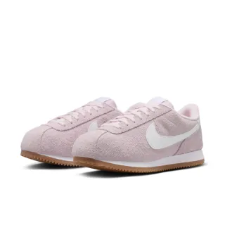 【NIKE 耐吉】運動鞋 休閒鞋 慢跑鞋 阿甘鞋 女鞋 W NIKE CORTEZ VNTG 乾燥 玫瑰粉 麂皮 復古鞋(FJ2530600)